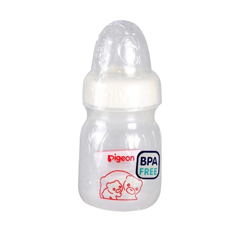 [ECO] Pigeon Botol Susu 50ml Eco Nipple Silicone - Milk Bottle 50 ml