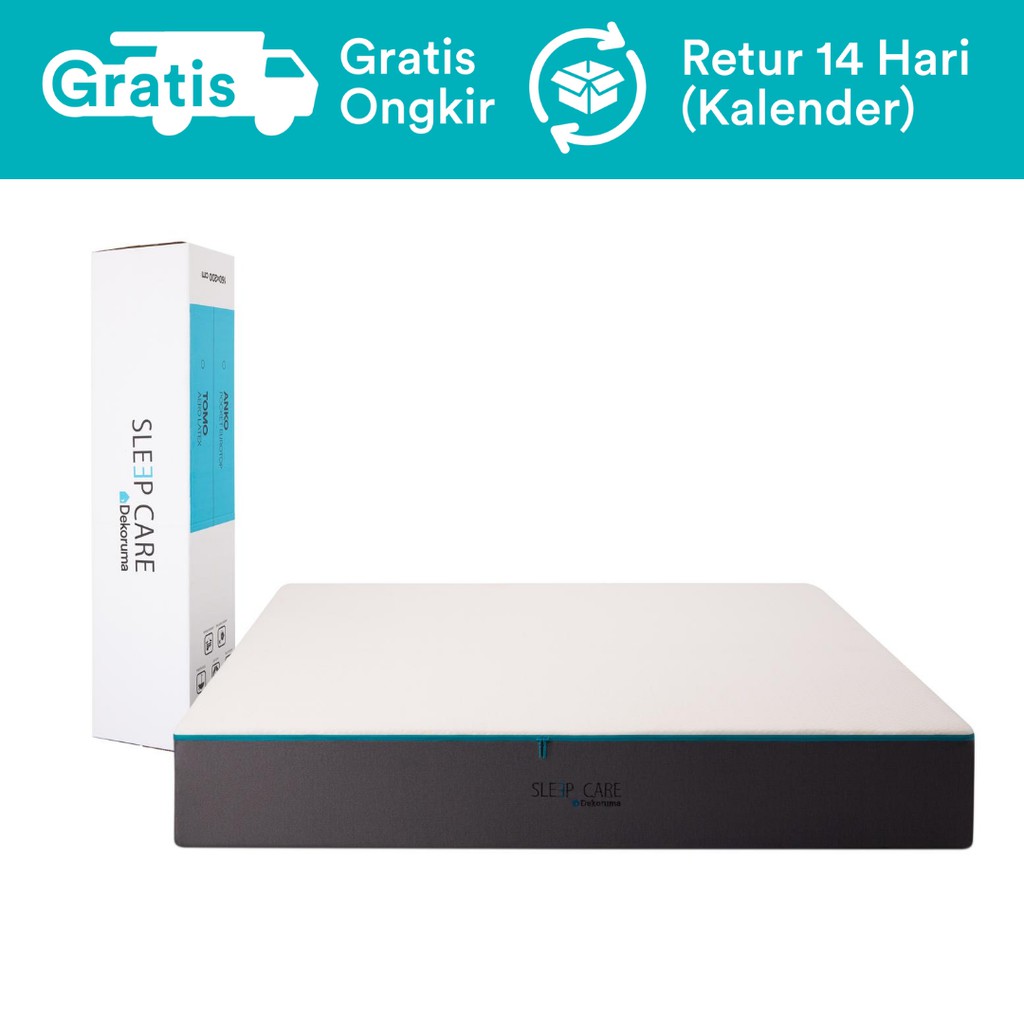 Dekoruma Tomo Kasur Latex Top Medium Firm - 120x200/160x200/180x200 [Hanya Matras]