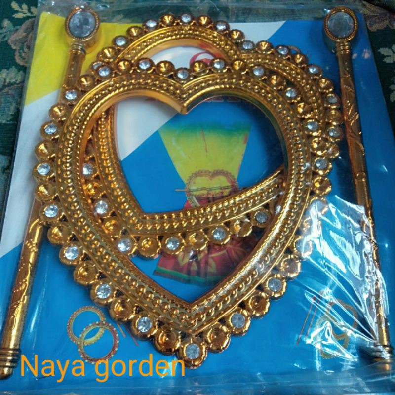 Tusuk konde Love gorden 1 pasang