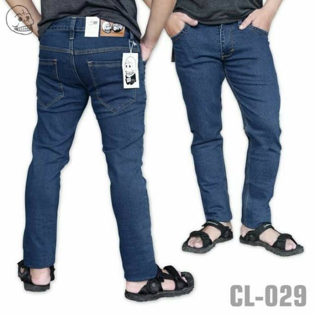 Celana Jeans Cheapmonday Slimfit / Cheap Monday Pria hitam ,Bioblitz ,Biowash