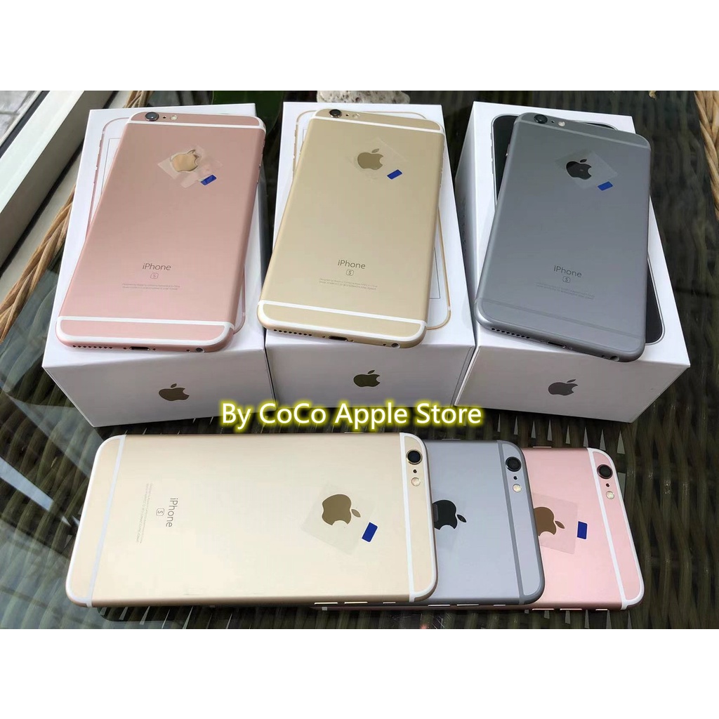 iPhone6s Plus 128GB Fullset  All Sim Silent Original Ex Inter Second Like New Mulus100% 3utools All Green (Garansi 1 Bulan)