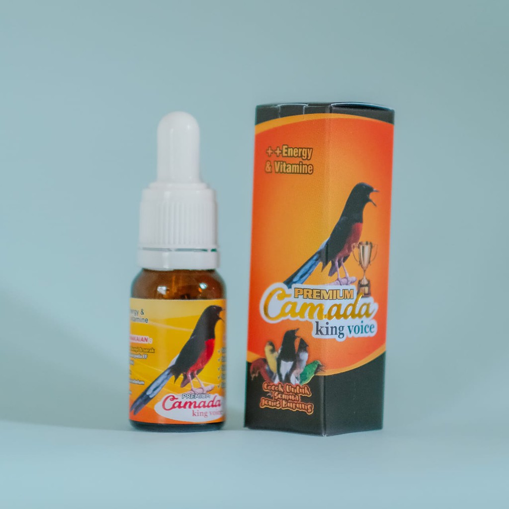 Formula Doping burung murai anis merah kacer anis kembang CAMADA KING VOICE - VITAMIN STAMINA LOMBA-Camada king