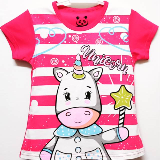  KAOS  UNICORN SALUR FANTA SZ 1 10T KAOS  ANAK  PEREMPUAN  