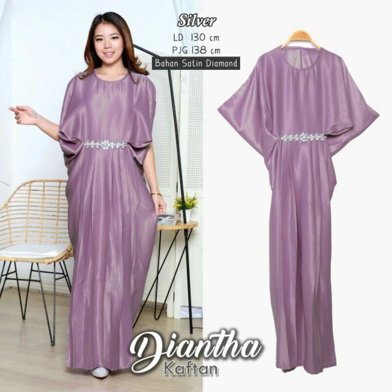 Diantha kaftan cantik bahan bagus