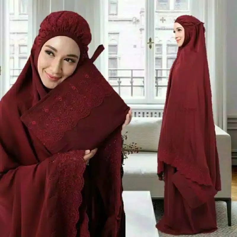 mukena khadijah micro murah/mukena dewasa