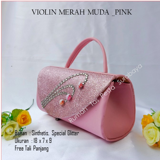 Tas Termurah,Tas Bagus,Tas Unik,VIOLIN PINK