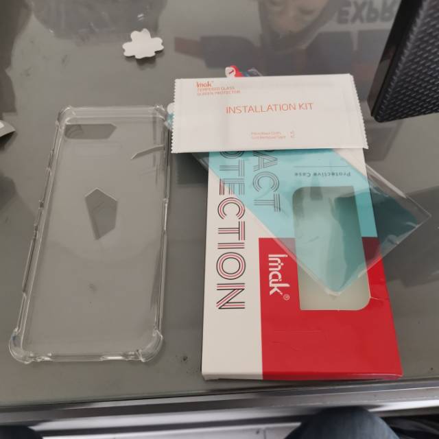 imak soft case rog phone 2 slim original softcase asus dan anti crack clear