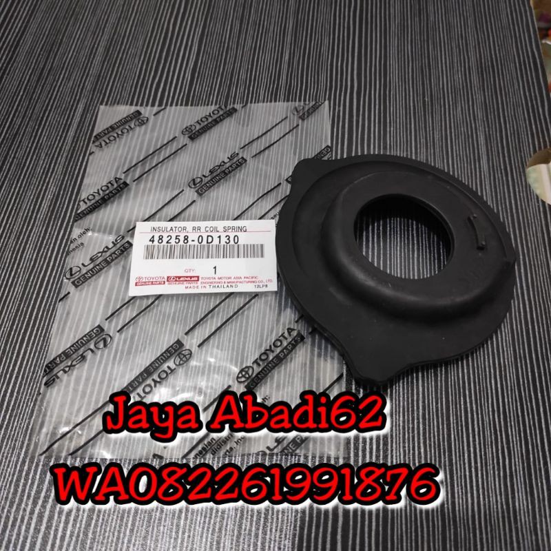 Karet Tatakan Bawah Per keong Shock Belakang All New Yaris 2014 - 2017
