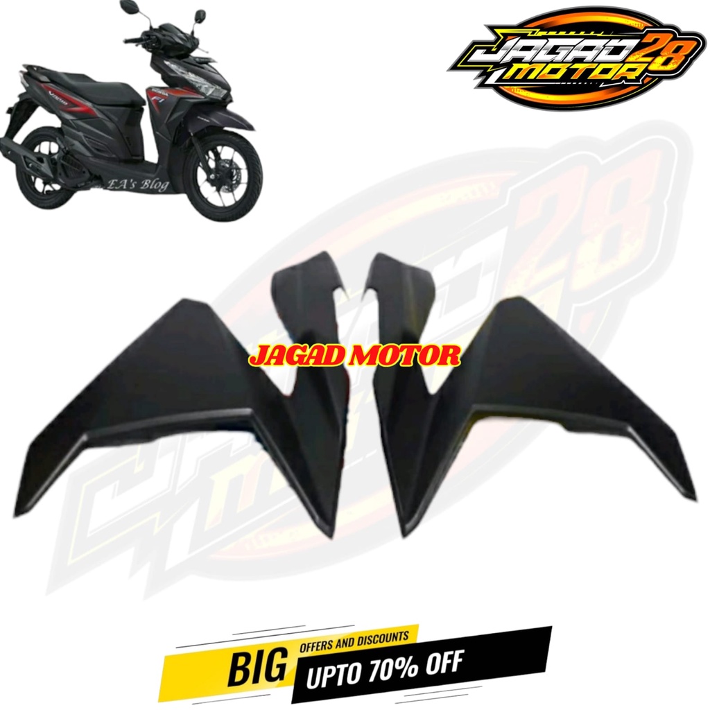 Sayap Legshield Luar Vario 125 150 LED ESP 2015 2016 2017 Hitam / Sayap Vario 125 150 LED K59 Set Kanan Kiri 2015 2016 2017 Hitam / Sayap Depan Honda Vario 125 150 K59 LED Hitam / Sayap Vario 125 150 LED Kanan Kiri Hitam 2015 2016 2017