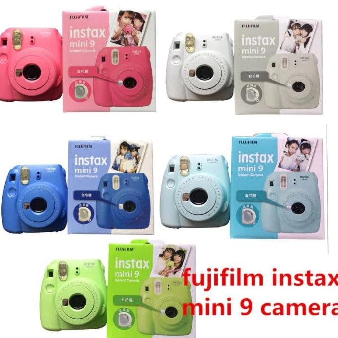 Fujifilm Instax Mini 9 Kamera Polaroid all color
