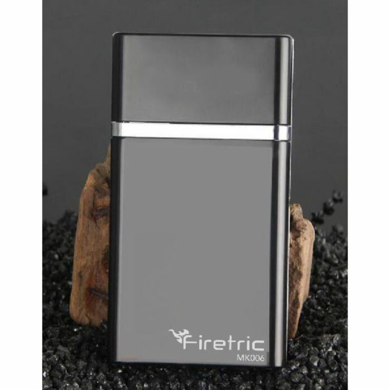 Firetric Kotak Rokok 8 PCS dengan Korek Elektrik - MK066 - Black
