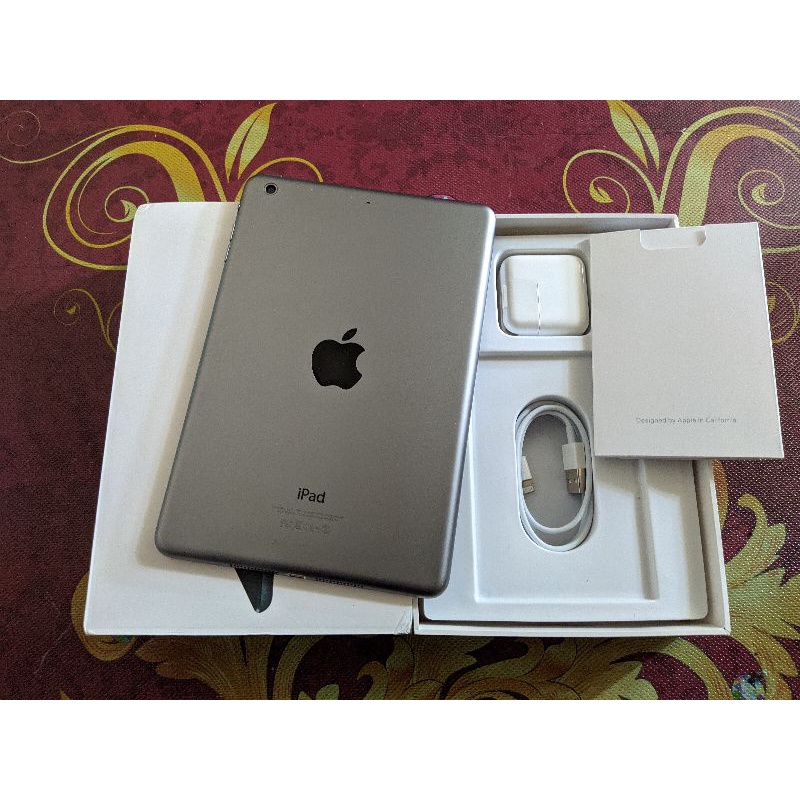 ipad mini 2 wifi/cellular fullset garansi