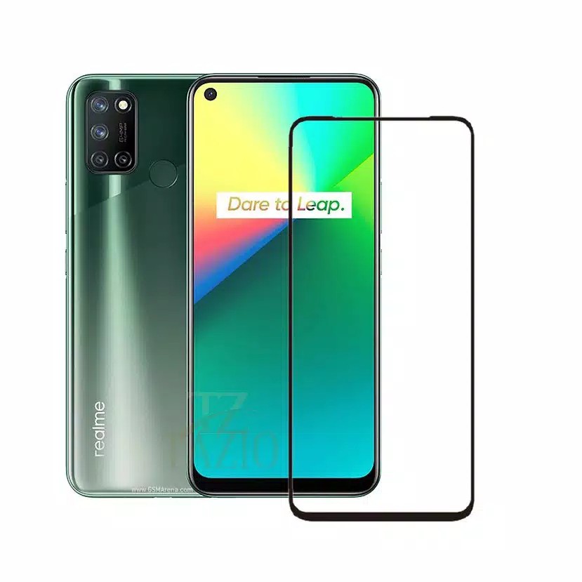 Tempered Glass Warna REALME 8i 9 Pro 8  8 pro Anti Gores Kaca Full Layar Premium Quality