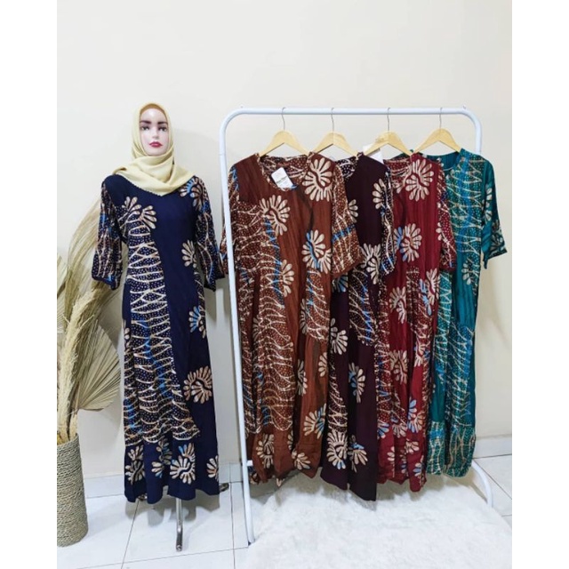 Sekdress Dewi Motif 2 - Daster Batik Pekalongan - Putri Diana