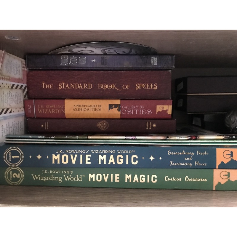 NEGOTIABLE Harry Potter Books (Movie magic 1&2, advanced potion making, quibbler 1&2&3, magical film