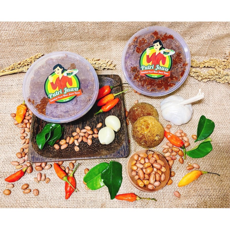 

(500gr) SAMBAL PECEL / SAMBEL PECEL / BUMBU PECEL (Putri Jawa) KHAS JAWA TIMUR