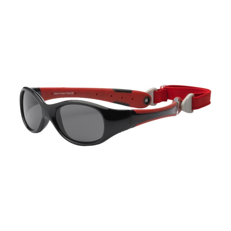 Real Shades Toddler Explorer Black Red Sunglasses Kacamata Anak