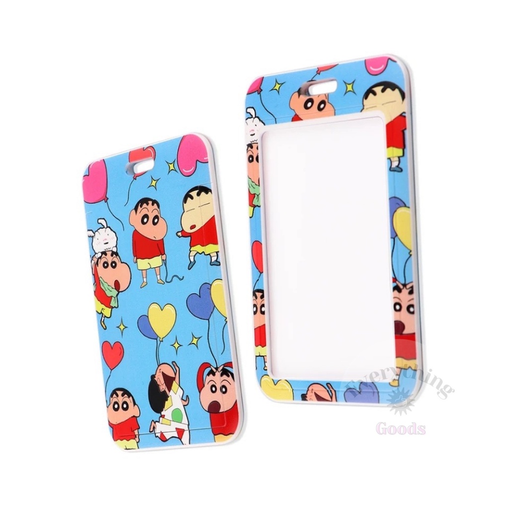 

Everything Goods - BH000023 Crayon Shinchan Badge Holder ID Card Holder Name Tag Lucu (WITHOUT LANYARD)