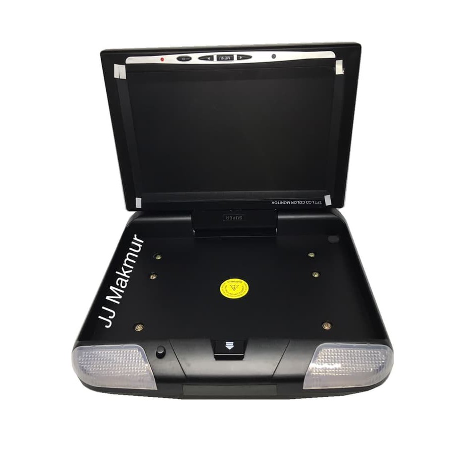 Moto Monitor TV Mobil Lcd 9 inch - Car TV Roof Plafon Plafond Atap 9'