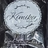 Jilbab Instan Jumbo Syarí Chessy By Kimikey-HITAM