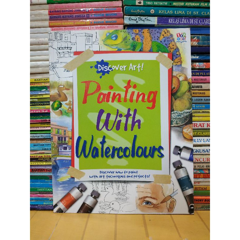 

Buku discover art painting with watercolours