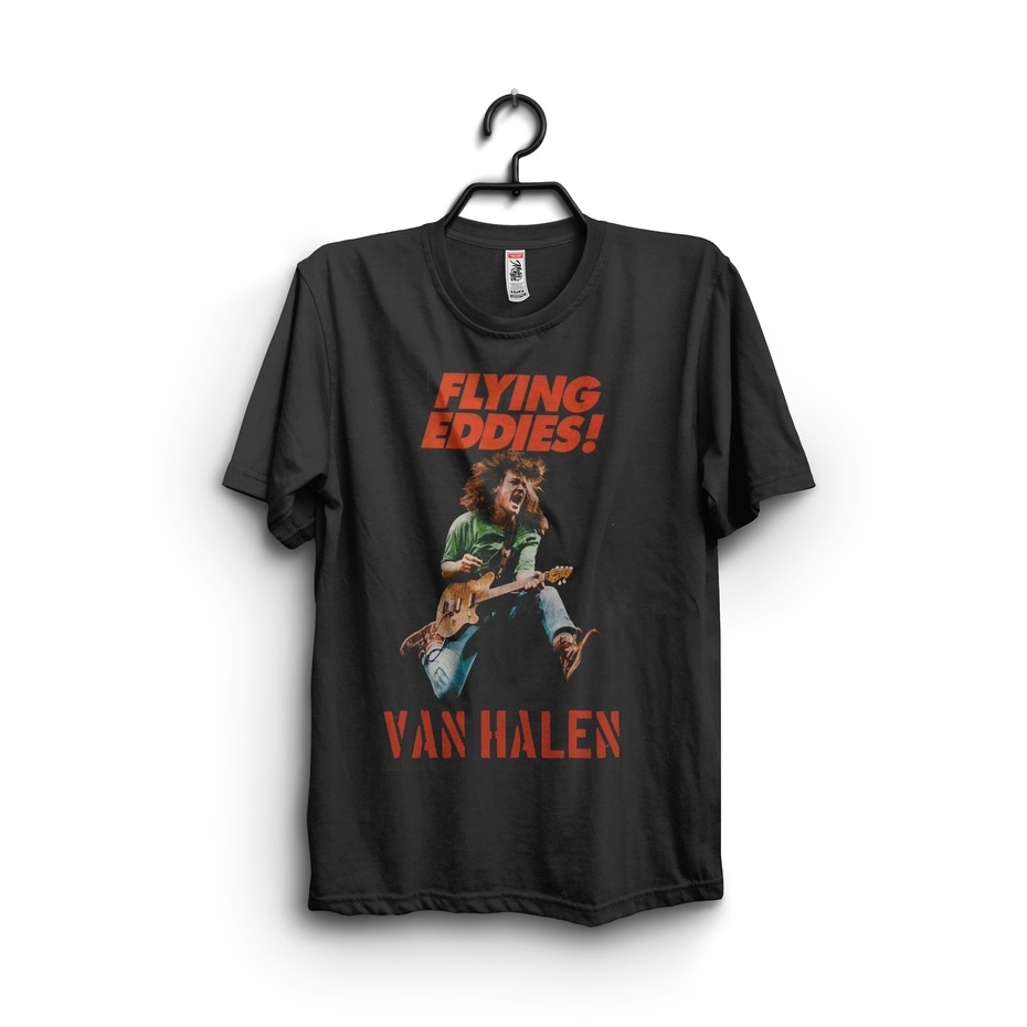 Kaos Tshirt Band Van Halen Flying Eddies | Tshirt Van Halen