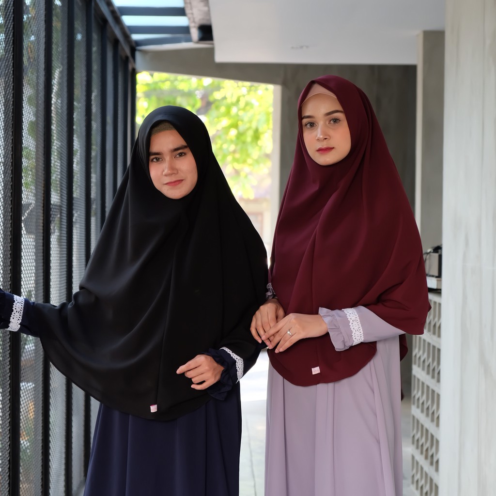 Hijab Instan Malaysia Segi Empat Oval // KHIMAR SEGI EMPAT INSTAN// ZIZA KATALOG KEDUA