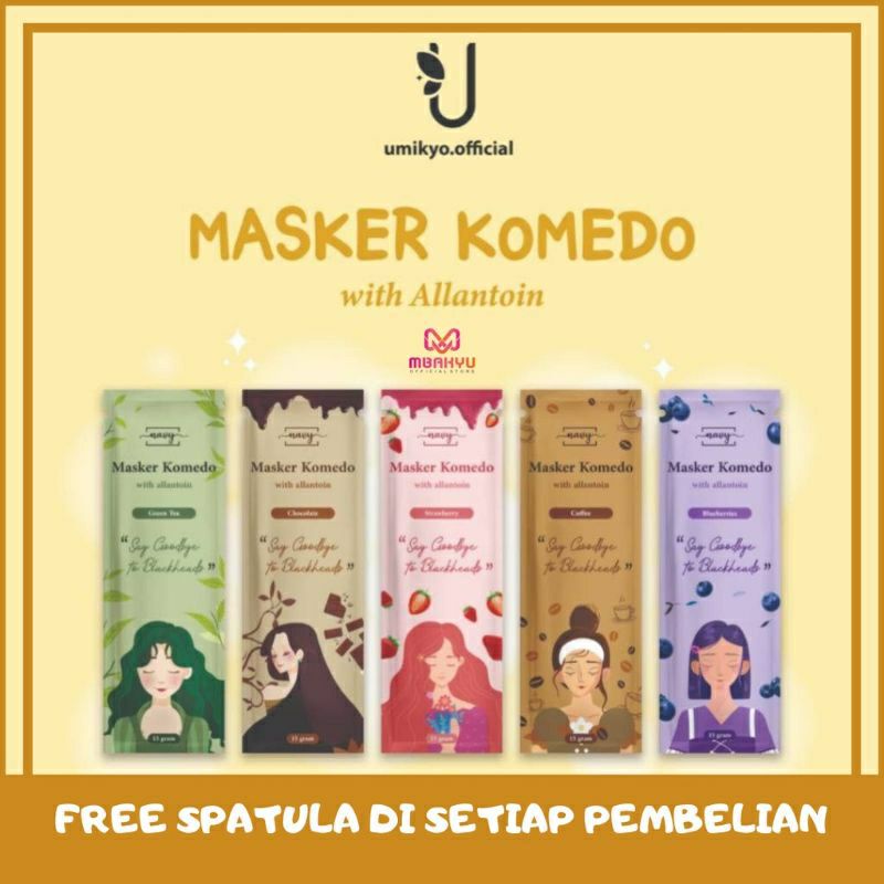 [COD] TERAMPUH MASKER KOMEDO BY NAVY 15 GRAM