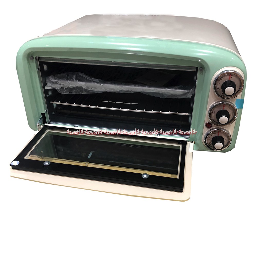 Ariete Vintage Oven Green Alat Panggang Vintex Ariette Pemanggang Kue Cookies