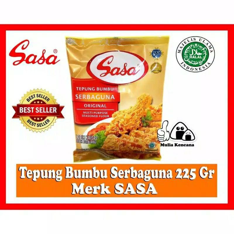 

tepung bumbu sasa pedas / original