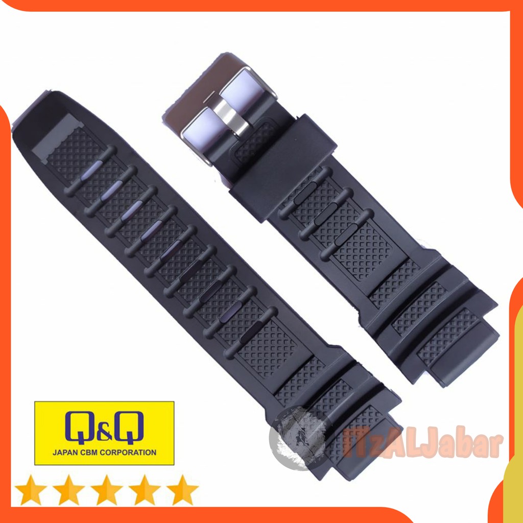 Tali jam tangan Q&amp;Q M119 Rubber strap Tali jam QQ M119