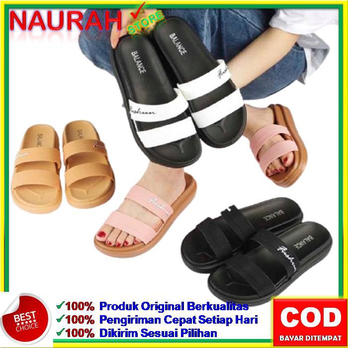 SANDAL BALANCE 840 100% ORIGINAL SENDAL SLOP WEDGES BAN 2 JELLY TEBAL 4 Cm KUALITAS BAGUS TAHAN LAMA