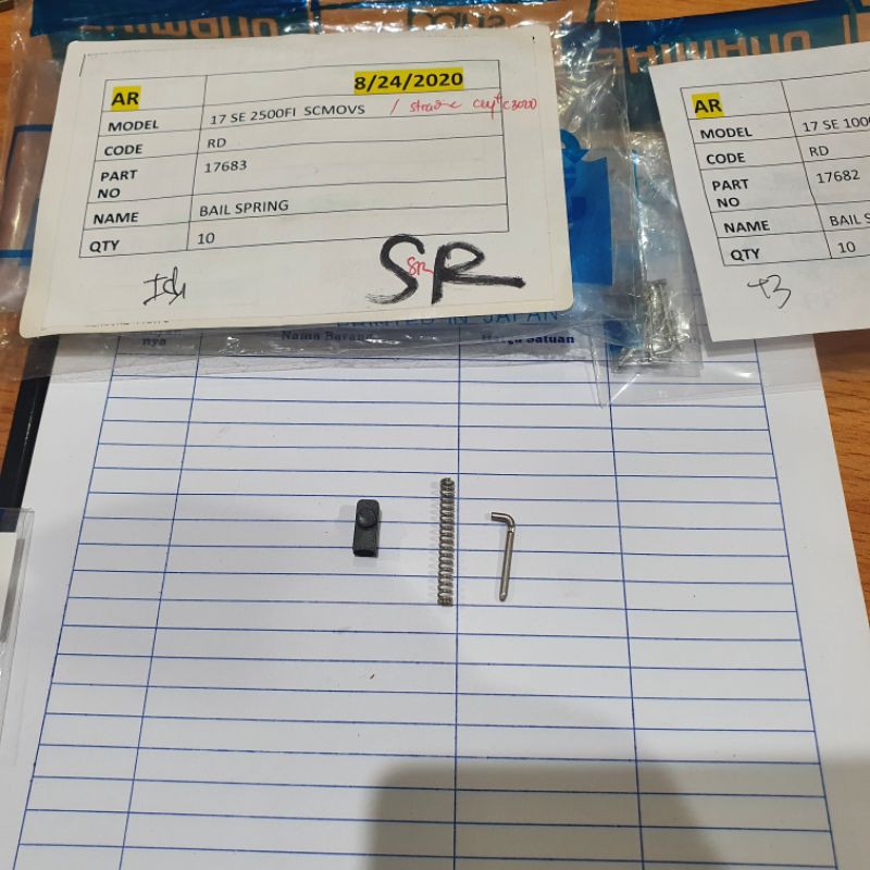 sparepart shimano stradic