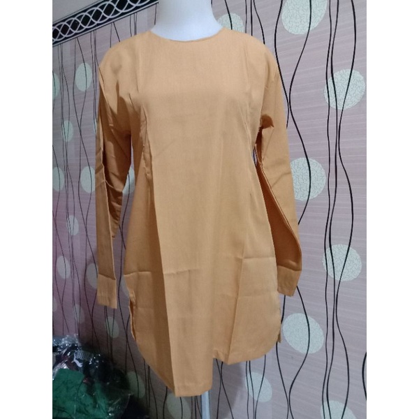 (BAJU PRAMUKA) BAJU PRAMUKA OBLONG LENGAN PANJANG/SERAGAM SEKOLAH MURAH