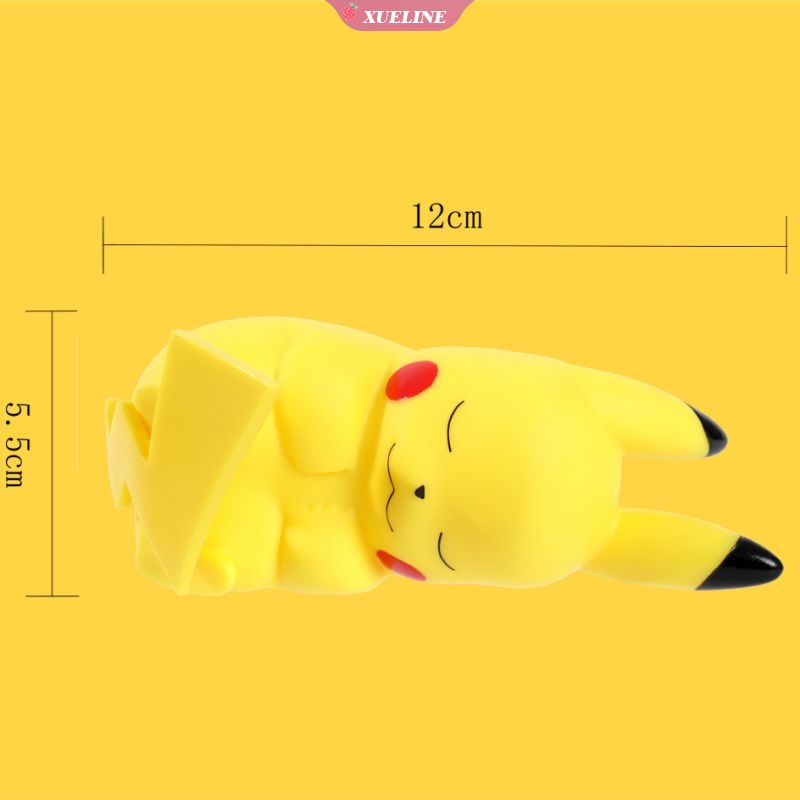 Lampu Malam led mini Desain pokemon pikachu Untuk Dekorasi Kamar Tidur / Ruang Tamu