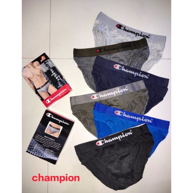 Celana Dalam Pria Champion Segitiga 3pcs Premium