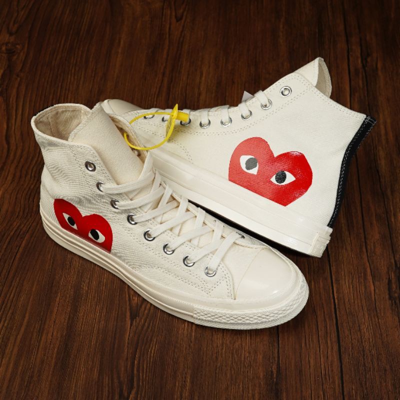 Converse Cdg Hi White