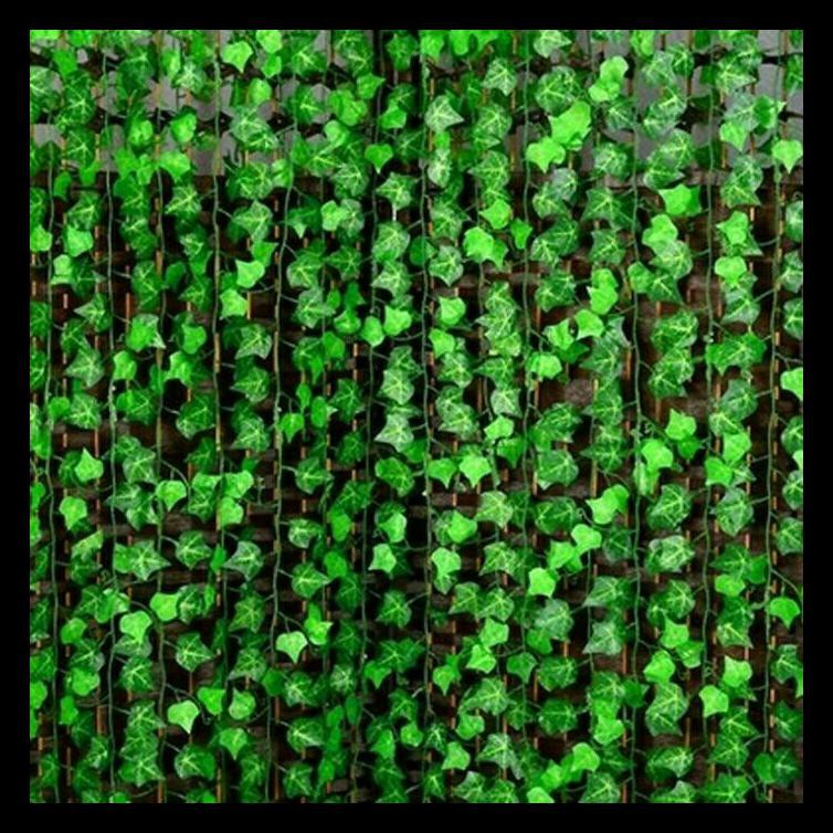 Daun Rambat Bunga Plastik Palsu Hias Artifisial Dekorasi Dinding Terjamin