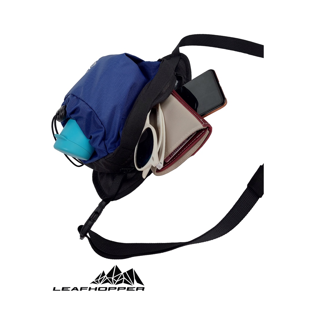 Waistbag Botol Minum Tas Pinggang Olahraga LEAFHOPPER Slingbag