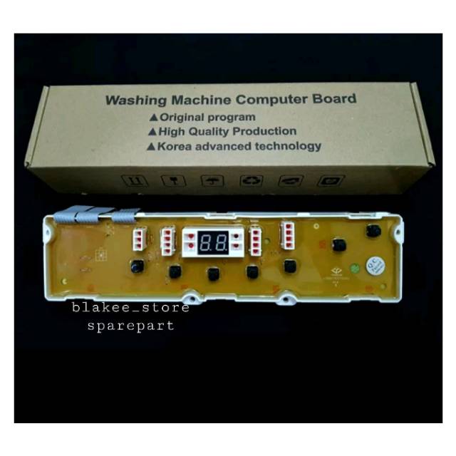 MODUL PCB MESIN CUCI LG TURBO DRUM WF-750TC WF-A1000TC WFL 800TC  part kode 6871 EC 1033U KWALITAS TINGGI