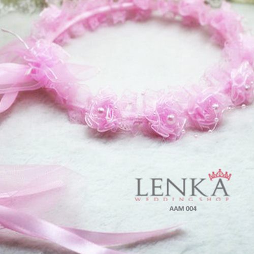 [SIAP KIRIM] AKSESORIS PESTA ANAK PEREMPUAN BANDO HEADPIECE PINK AAM004