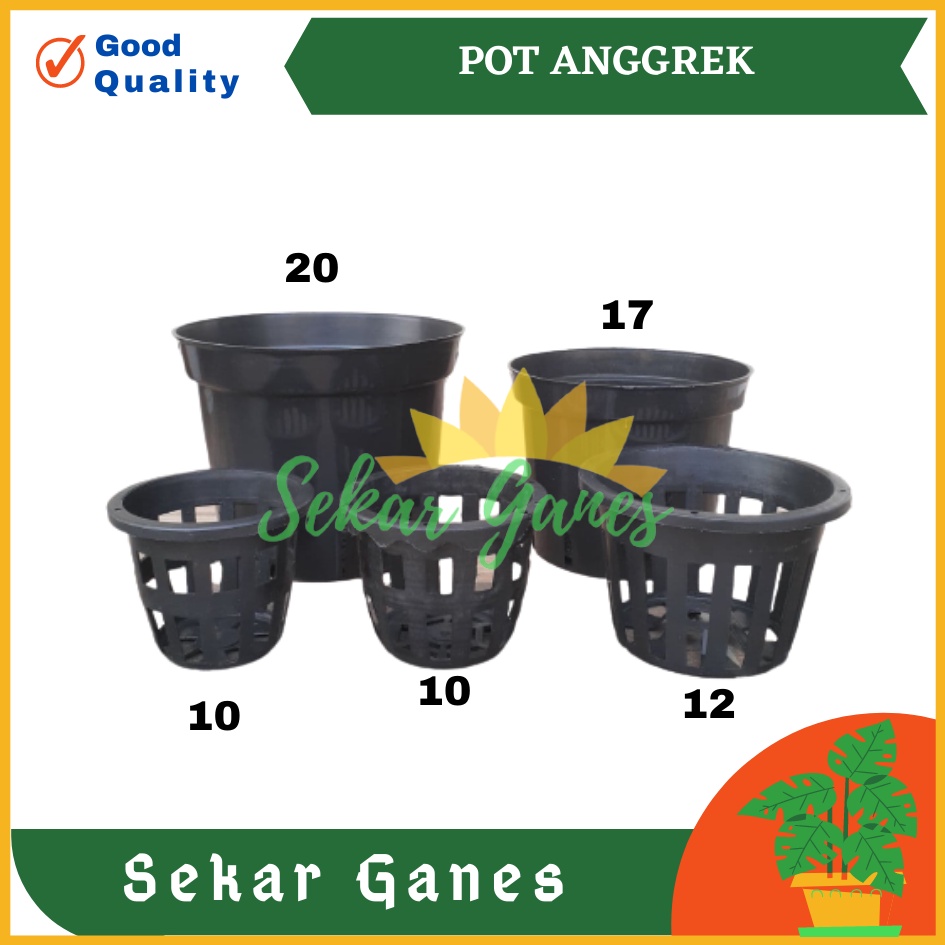 READY Pot Bunga Anggrek 10cm | Jual Pot Plastik Orchid 10 cm Grosir Murah