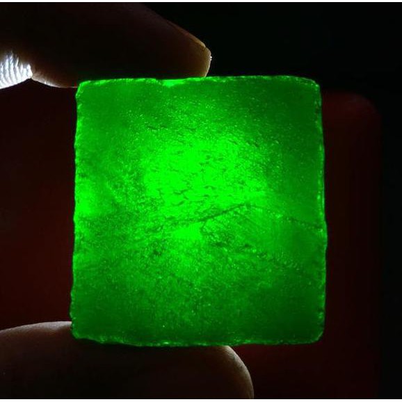 promo harga murah  Rough Batu Kecubung Daun Terbaru