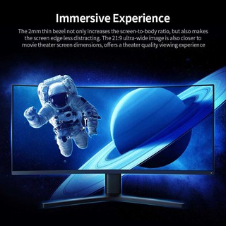 Xiaomi Ultra Wide Curved Gaming Monitor 1440P 144Hz Free