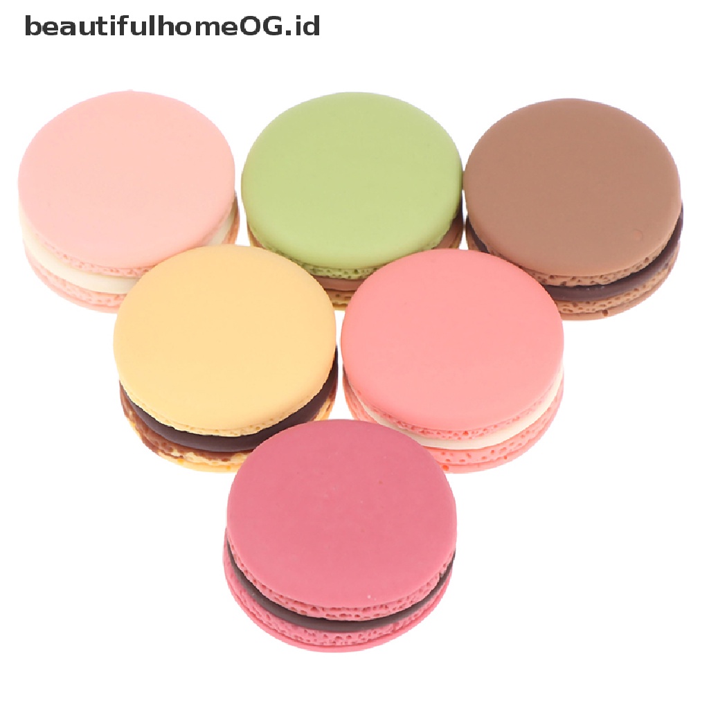 10pcs / Set Mainan Miniatur Macaron Untuk Aksesoris Rumah Boneka 1 / 12