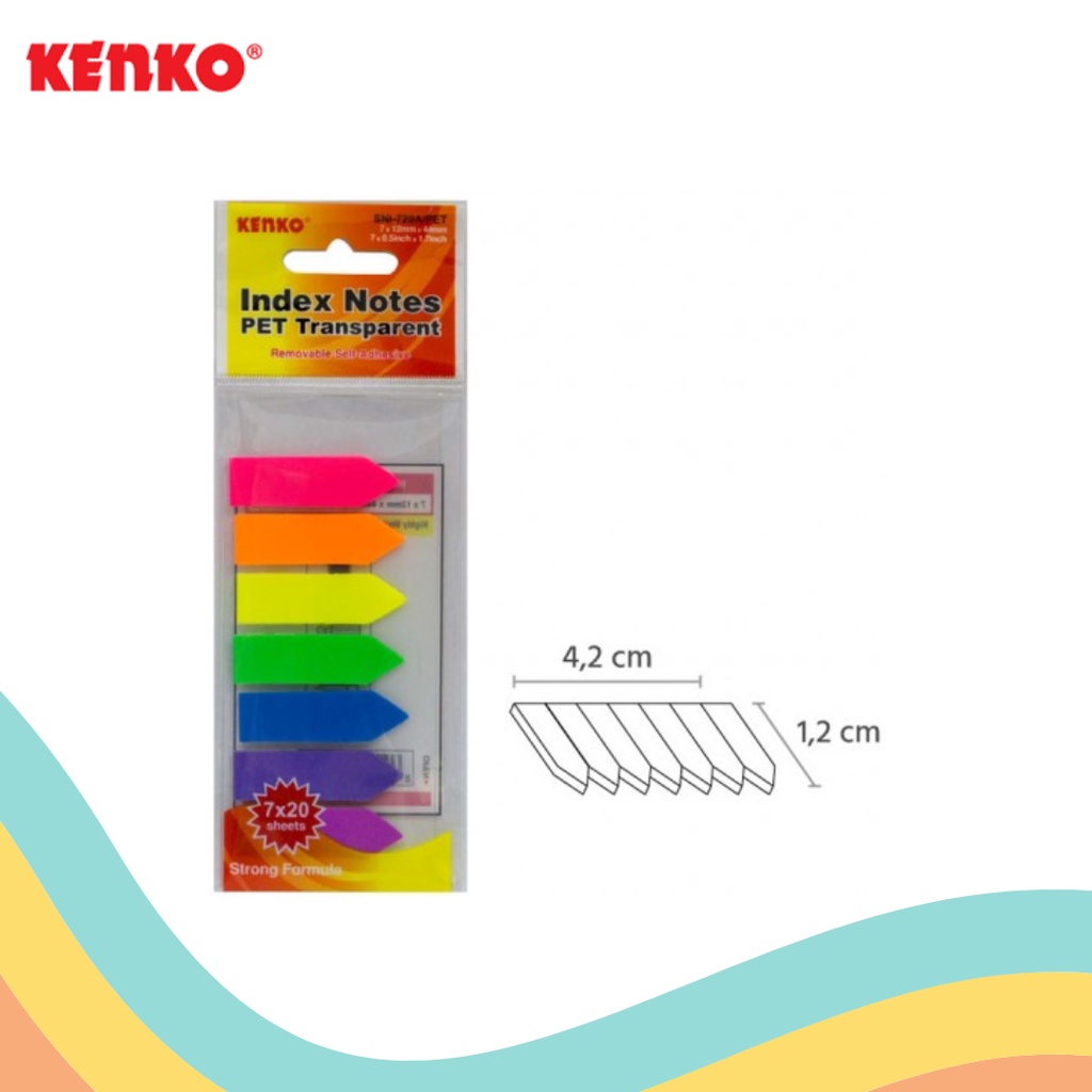 

STICK NOTE KENKO SNI-720A (1 PCS)