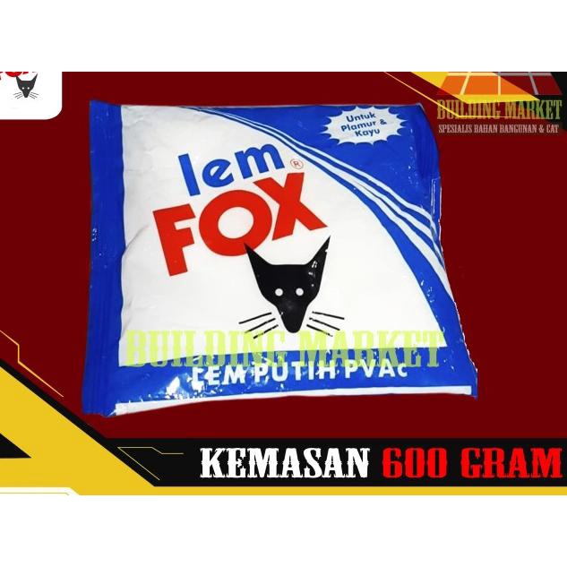 

☉ Lem Putih Fox Biru 600 gram Kayu & Plamur ☈