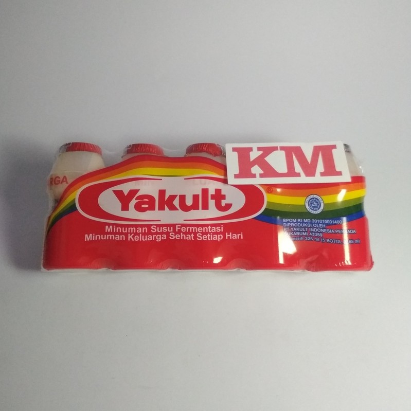 

(BIJI, KADALUARSA <3BULAN) YAKULT 65ML