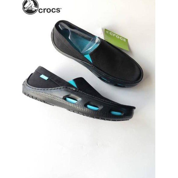 {BGN.19F 21ᴬ} SEPATU Crocs tideline sport canvas Man /