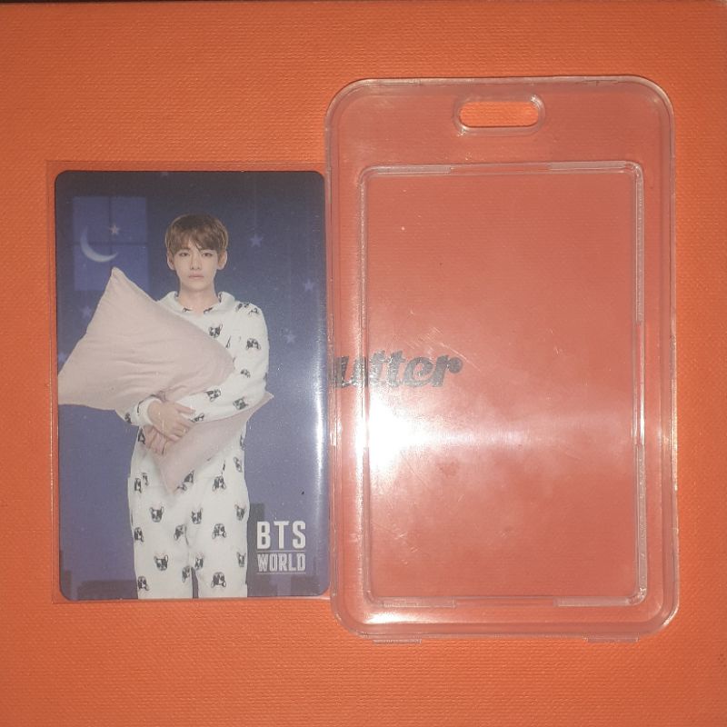 PC PHOTOCARD V BTS WORLD COUPON